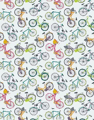 Estores de rolo interiores para janela Bicicletas