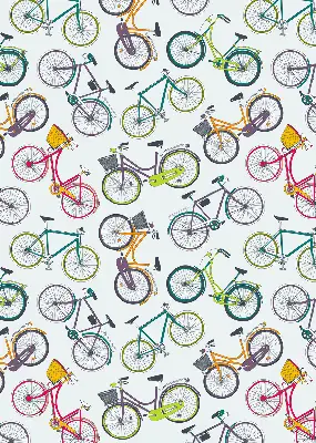 Estores de rolo interiores para janela Bicicletas