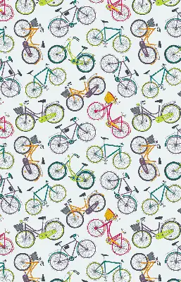 Estores de rolo interiores para janela Bicicletas
