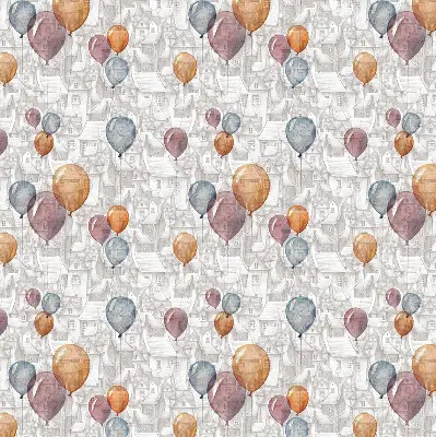 Estores de rolo interiores Balões