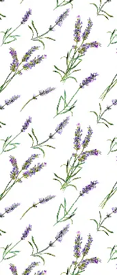 Estores de rolo em tecido Lavanda