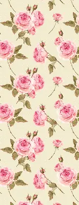 Estores de rolo interiores para janela Rosas