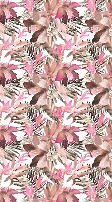 Estores de rolo interiores para janela Flores cor-de-rosa