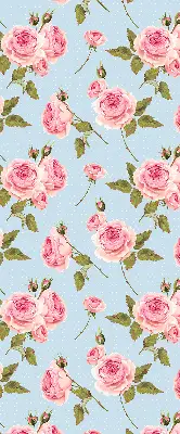 Estores de rolo para janela Rosas
