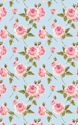 Estores de rolo para janela Rosas