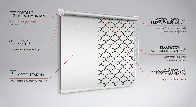 Estores de rolo para porta de varanda Arame farpado