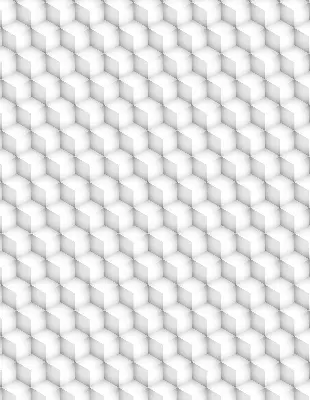 Estores de rolo para porta de varanda cubos 3D