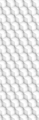 Estores de rolo para porta de varanda cubos 3D