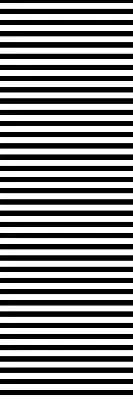 Estores de rolo interiores para janela Listras pretas