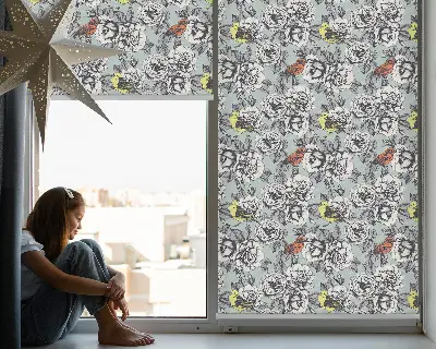 Estores de rolo interiores Flores