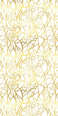 Estores de rolo interiores para janela Padrão amarelo