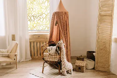 Estores de rolo interiores para janela Padrão amarelo