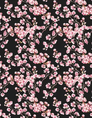 Estores de rolo para porta de varanda Flores da árvore