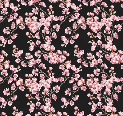 Estores de rolo para porta de varanda Flores da árvore