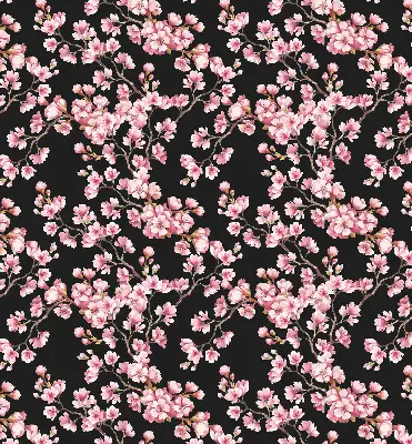 Estores de rolo para porta de varanda Flores da árvore