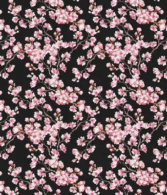 Estores de rolo para porta de varanda Flores da árvore
