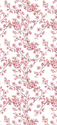 Estores de rolo interiores para janela Lírio rosa