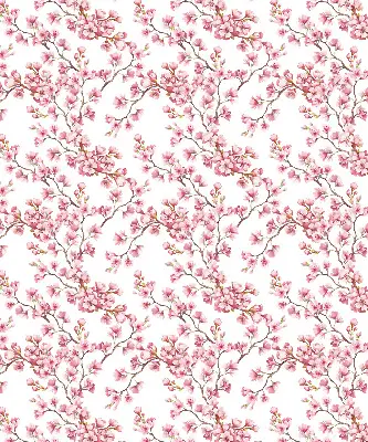 Estores de rolo interiores para janela Lírio rosa