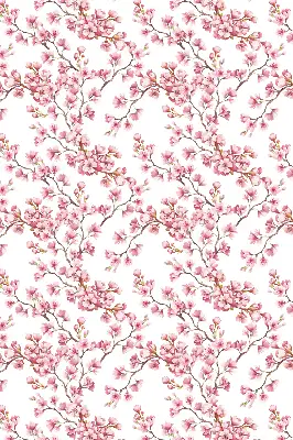 Estores de rolo interiores para janela Lírio rosa