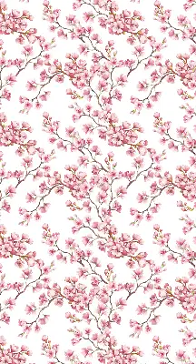Estores de rolo interiores para janela Lírio rosa