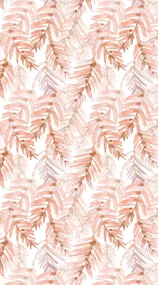 Estores de rolo para janela Folhas rosadas