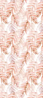 Estores de rolo para janela Folhas rosadas