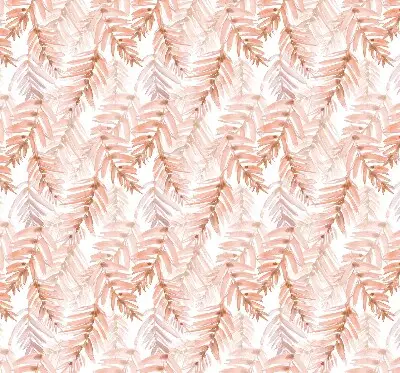 Estores de rolo para janela Folhas rosadas