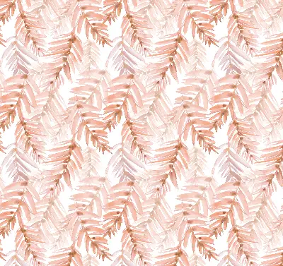 Estores de rolo para janela Folhas rosadas