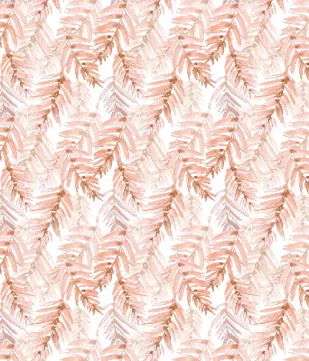Estores de rolo para janela Folhas rosadas