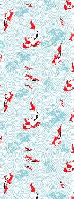 Estores de rolo interiores Peixes na água