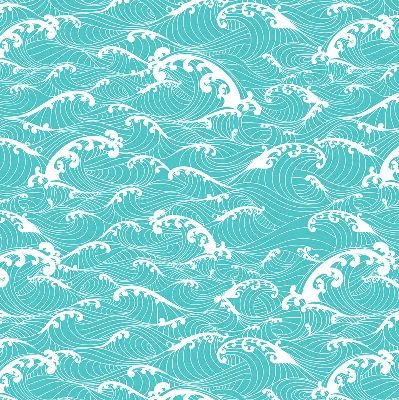 Estores de rolo para janela Ondas