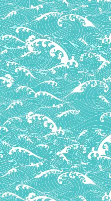 Estores de rolo para janela Ondas