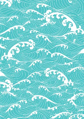 Estores de rolo para janela Ondas