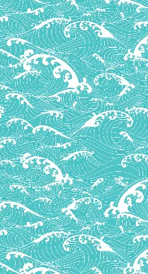 Estores de rolo para janela Ondas