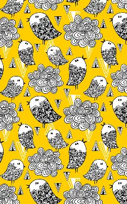 Estores de rolo em tecido Pássaros