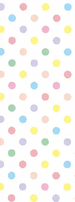 Estores de rolo interiores para janela Pontos coloridos