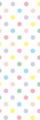Estores de rolo interiores para janela Pontos coloridos