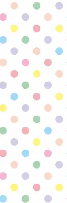 Estores de rolo interiores para janela Pontos coloridos