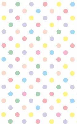 Estores de rolo interiores para janela Pontos coloridos