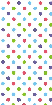 Estores de rolo interiores para janela Pontos coloridos