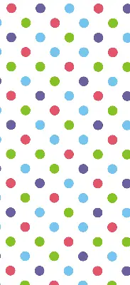 Estores de rolo interiores para janela Pontos coloridos