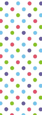 Estores de rolo interiores para janela Pontos coloridos
