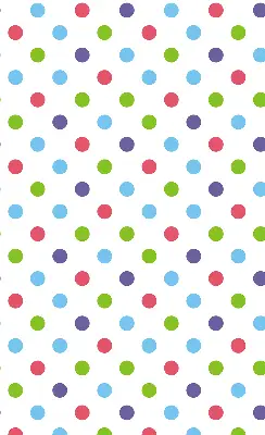 Estores de rolo interiores para janela Pontos coloridos