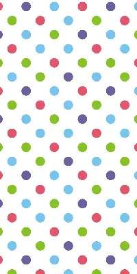 Estores de rolo interiores para janela Pontos coloridos