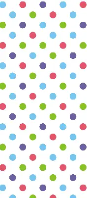Estores de rolo interiores para janela Pontos coloridos