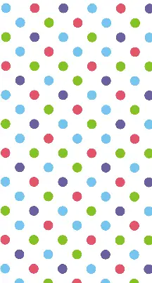 Estores de rolo interiores para janela Pontos coloridos