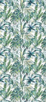 Estores de rolo interiores para janela Folhas tropicais