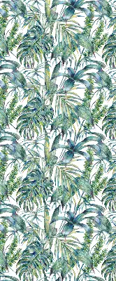 Estores de rolo interiores para janela Folhas tropicais