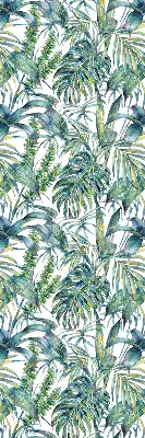 Estores de rolo interiores para janela Folhas tropicais