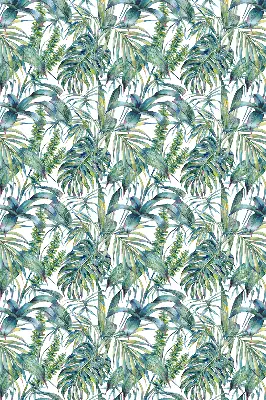 Estores de rolo interiores para janela Folhas tropicais